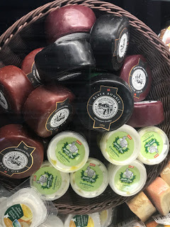 Welsh Cheese in a German Supermarket in Berlin, pack less!